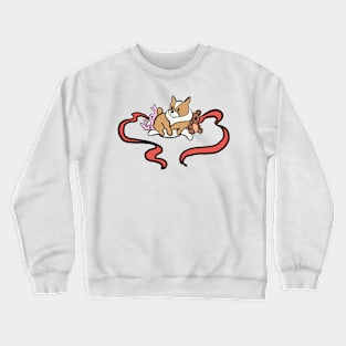 Corgi and Chill Crewneck Sweatshirt